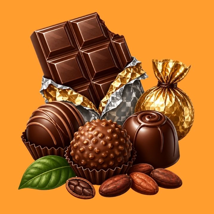 Chocolates no Atacado da Doces Tia Dé Paraná